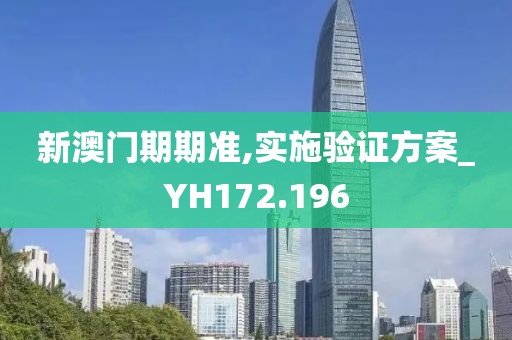 新澳门期期准,实施验证方案_YH172.196