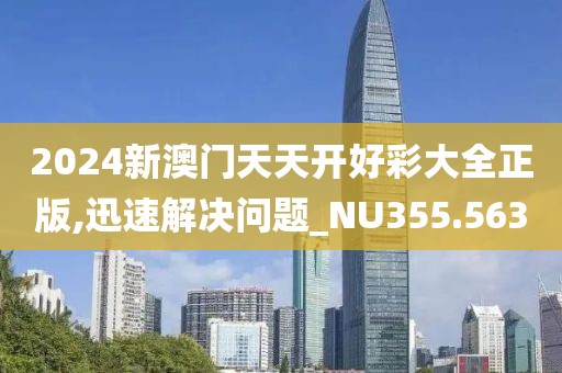 2024新澳门天天开好彩大全正版,迅速解决问题_NU355.563
