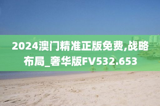 2024澳门精准正版免费,战略布局_奢华版FV532.653