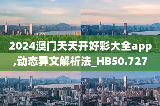 2024澳门天天开好彩大全app,动态异文解析法_HB50.727