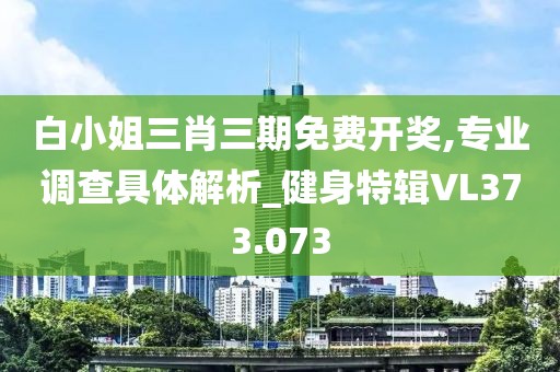 白小姐三肖三期免费开奖,专业调查具体解析_健身特辑VL373.073