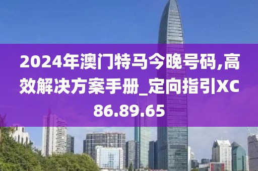 2024年澳门特马今晚号码,高效解决方案手册_定向指引XC86.89.65