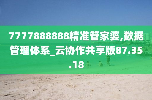 7777888888精准管家婆,数据管理体系_云协作共享版87.35.18