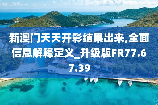 新澳门天天开彩结果出来,全面信息解释定义_升级版FR77.67.39