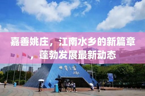 嘉善姚庄，江南水乡的新篇章，蓬勃发展最新动态