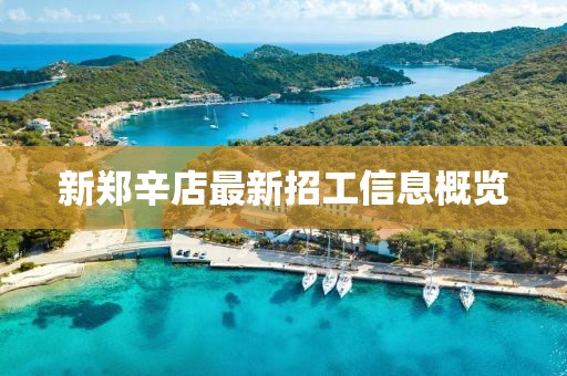 新郑辛店最新招工信息概览