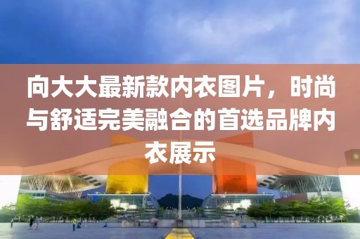 向大大最新款内衣图片，时尚与舒适完美融合的首选品牌内衣展示