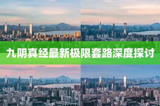 九阴真经最新极限套路深度探讨