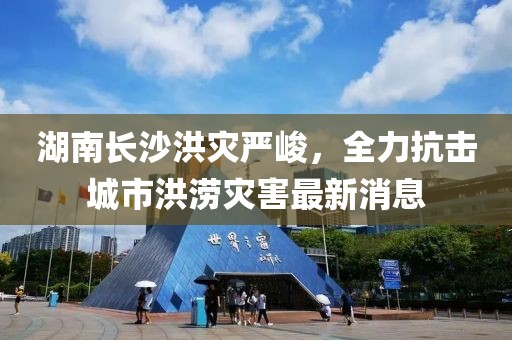 湖南长沙洪灾严峻，全力抗击城市洪涝灾害最新消息