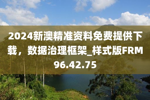 2024新澳精准资料免费提供下载，数据治理框架_样式版FRM96.42.75