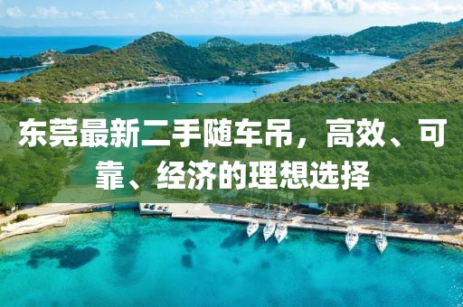 东莞最新二手随车吊，高效、可靠、经济的理想选择