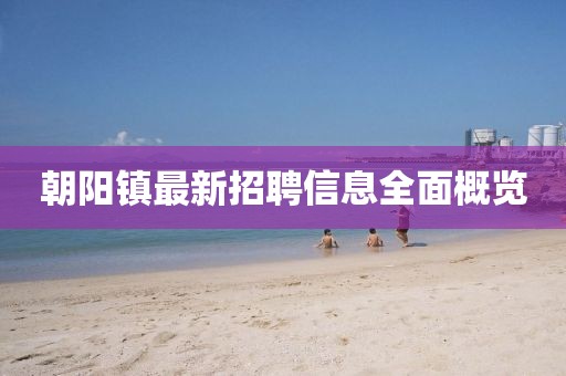朝阳镇最新招聘信息全面概览