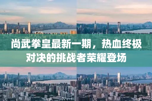 尚武拳皇最新一期，热血终极对决的挑战者荣耀登场