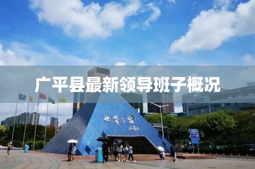 广平县最新领导班子概况