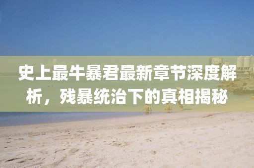 史上最牛暴君最新章节深度解析，残暴统治下的真相揭秘