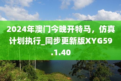 2024年澳门今晚开特马，仿真计划执行_同步更新版XYG59.1.40