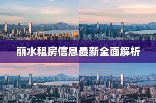 丽水租房信息最新全面解析
