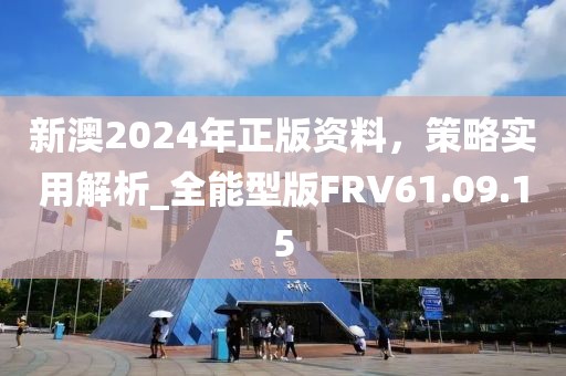 新澳2024年正版资料，策略实用解析_全能型版FRV61.09.15