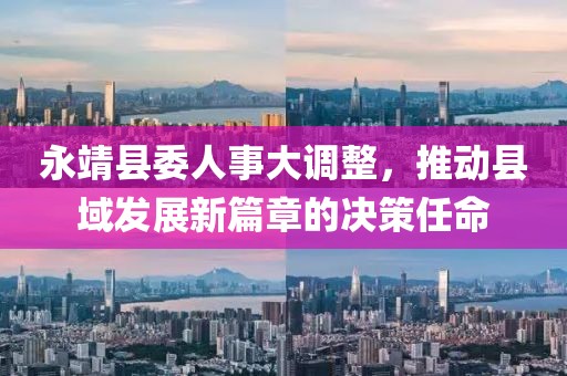 永靖县委人事大调整，推动县域发展新篇章的决策任命
