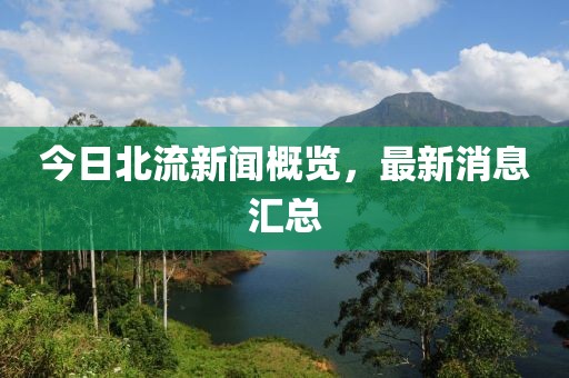 今日北流新闻概览，最新消息汇总