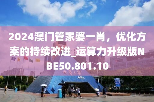 2024澳门管家婆一肖，优化方案的持续改进_运算力升级版NBE50.801.10