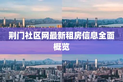 荆门社区网最新租房信息全面概览