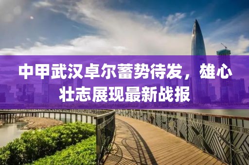 中甲武汉卓尔蓄势待发，雄心壮志展现最新战报