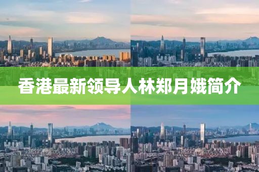 香港最新领导人林郑月娥简介