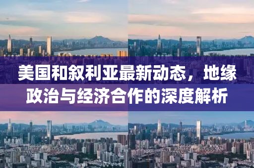 美国和叙利亚最新动态，地缘政治与经济合作的深度解析