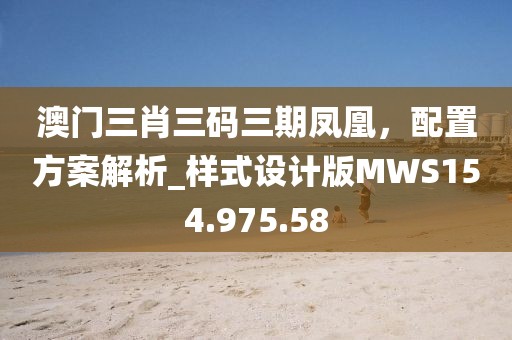 澳门三肖三码三期凤凰，配置方案解析_样式设计版MWS154.975.58