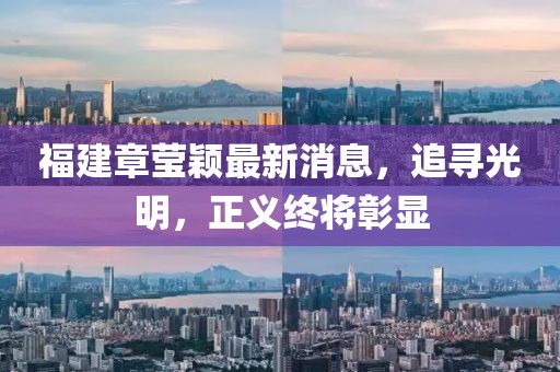 福建章莹颖最新消息，追寻光明，正义终将彰显