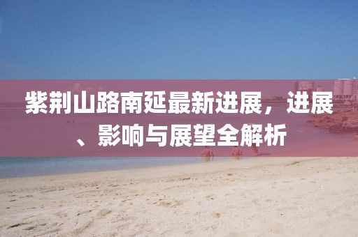 紫荆山路南延最新进展，进展、影响与展望全解析
