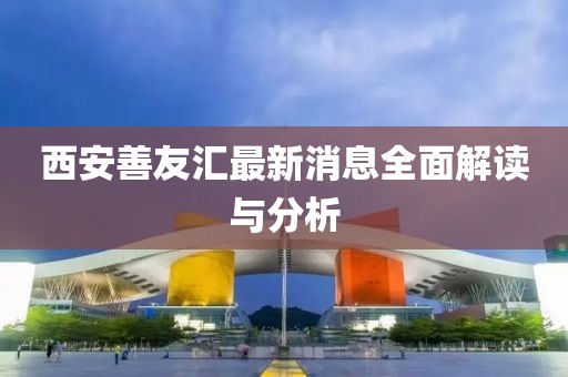 西安善友汇最新消息全面解读与分析