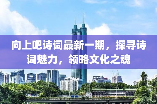 向上吧诗词最新一期，探寻诗词魅力，领略文化之魂