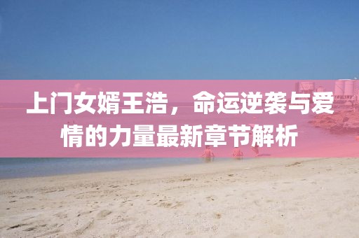 上门女婿王浩，命运逆袭与爱情的力量最新章节解析