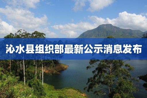 沁水县组织部最新公示消息发布