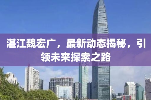 湛江魏宏广，最新动态揭秘，引领未来探索之路