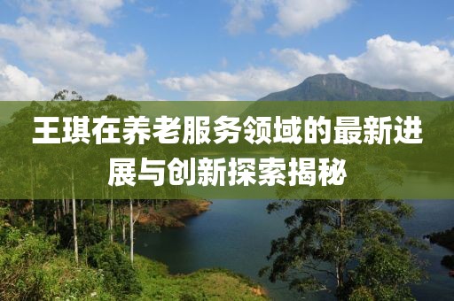 王琪在养老服务领域的最新进展与创新探索揭秘