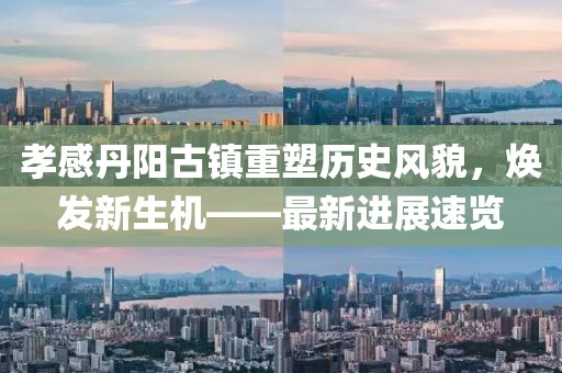 孝感丹阳古镇重塑历史风貌，焕发新生机——最新进展速览