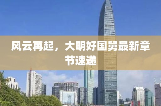 风云再起，大明好国舅最新章节速递