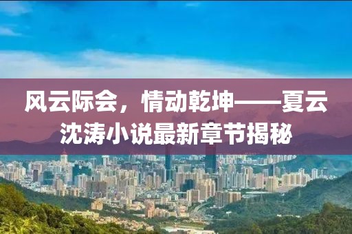 风云际会，情动乾坤——夏云沈涛小说最新章节揭秘