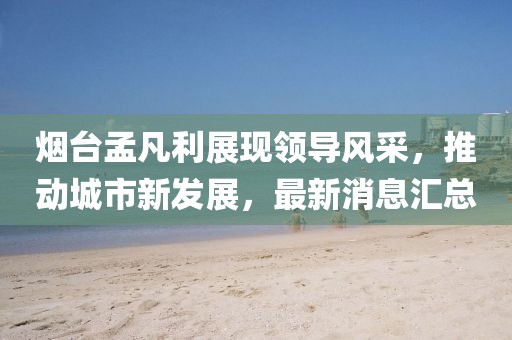 烟台孟凡利展现领导风采，推动城市新发展，最新消息汇总