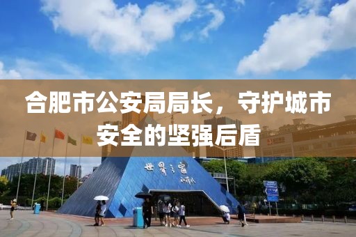 合肥市公安局局长，守护城市安全的坚强后盾