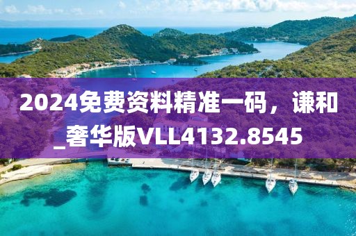 2024免费资料精准一码，谦和_奢华版VLL4132.8545