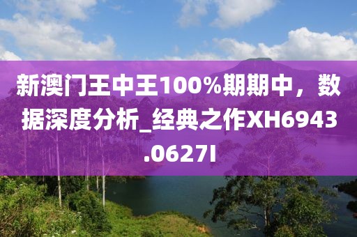 新澳门王中王100%期期中，数据深度分析_经典之作XH6943.0627I