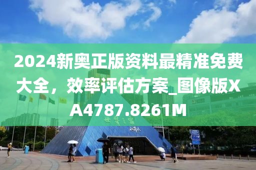 2024新奥正版资料最精准免费大全，效率评估方案_图像版XA4787.8261M