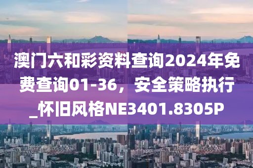 澳门六和彩资料查询2024年免费查询01-36，安全策略执行_怀旧风格NE3401.8305P