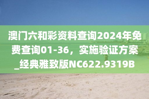 澳门六和彩资料查询2024年免费查询01-36，实施验证方案_经典雅致版NC622.9319B