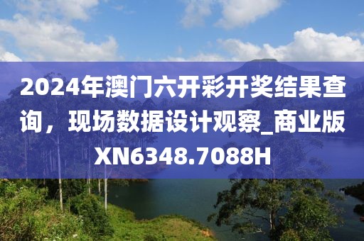 2024年澳门六开彩开奖结果查询，现场数据设计观察_商业版XN6348.7088H