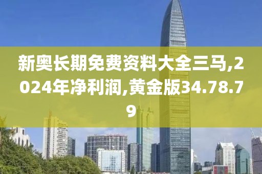 新奥长期免费资料大全三马,2024年净利润,黄金版34.78.79